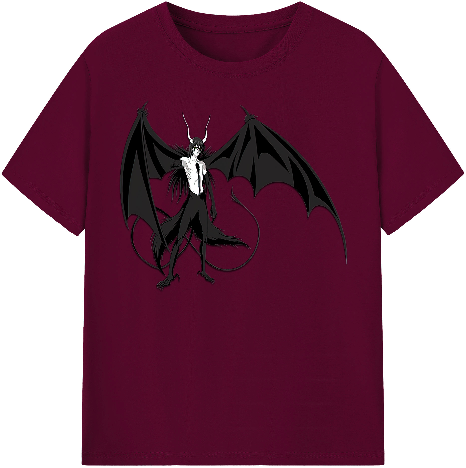 （画像用） ブリーチ ウルキオラ·シファー BLEACH Ulquiorra cifer レディースカジュアルプリントTシャツ（綿100％）